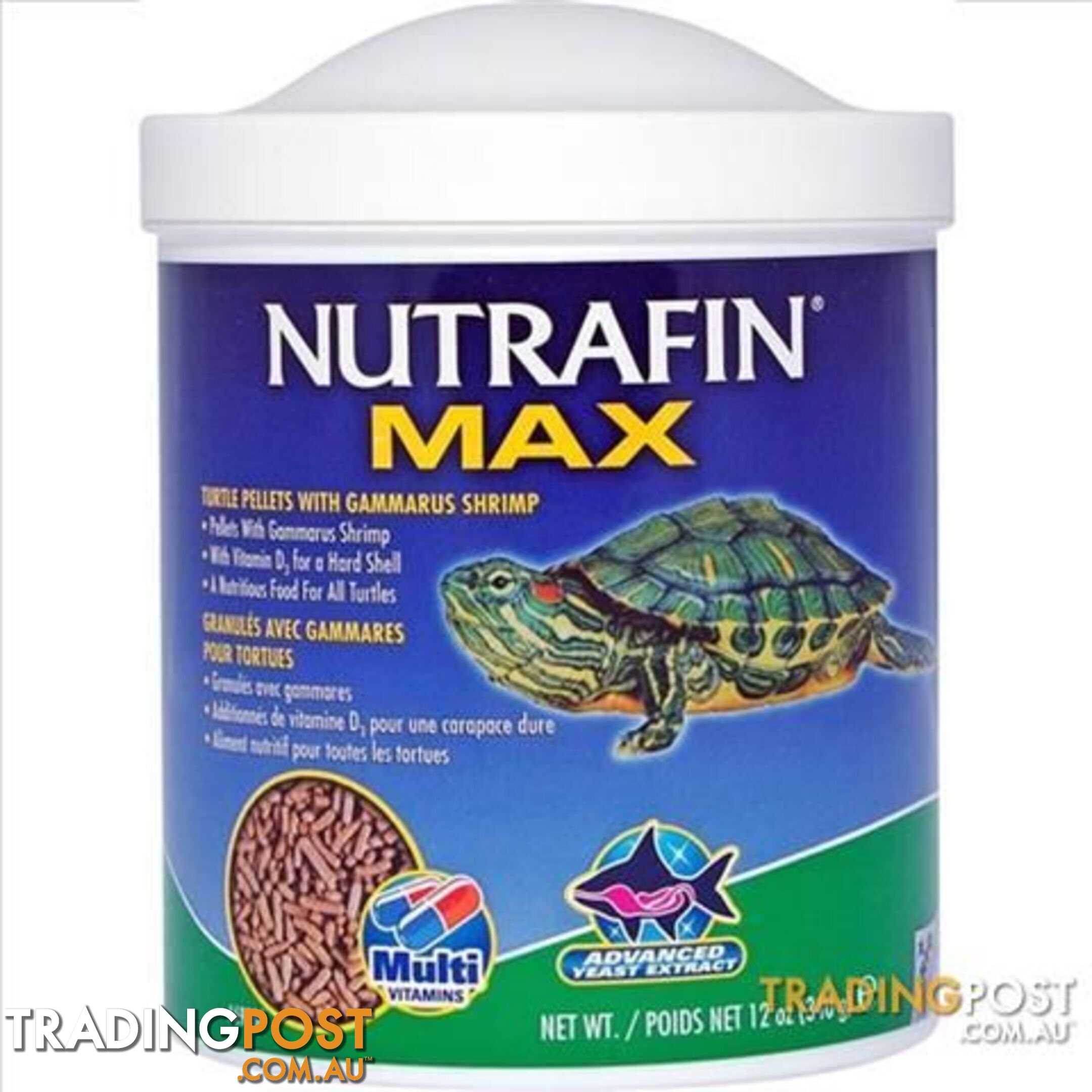 Nutrafin Max Turtle Pellets with Gammarus Shrimp 30g - StockCode: BTGMPF