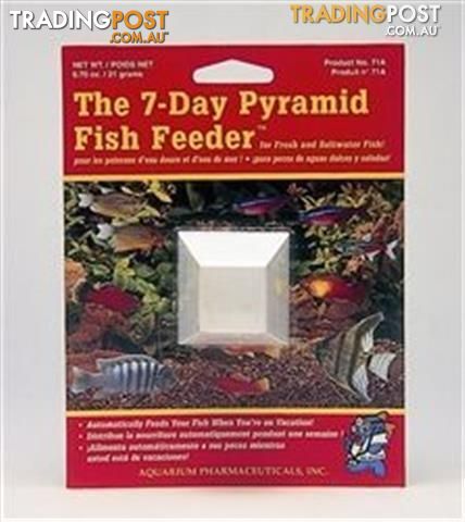 7-Day Pyramid Fish Feeder - StockCode: F7KMQB