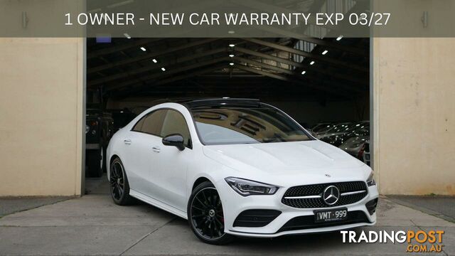 2022 Mercedes-Benz CLA-Class  C118 802+052MY CLA250 D-CT 4MATIC Coupe