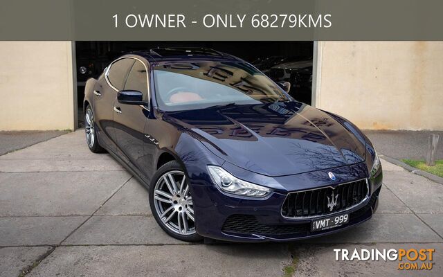 2015 Maserati Ghibli M157 MY16 Sedan