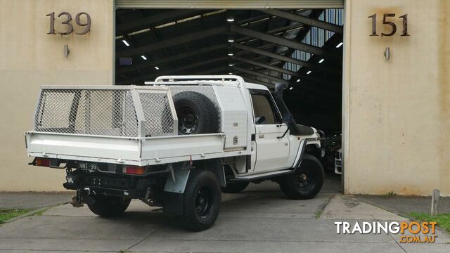 2012 Toyota Landcruiser  VDJ79R MY13 Workmate Cab Chassis