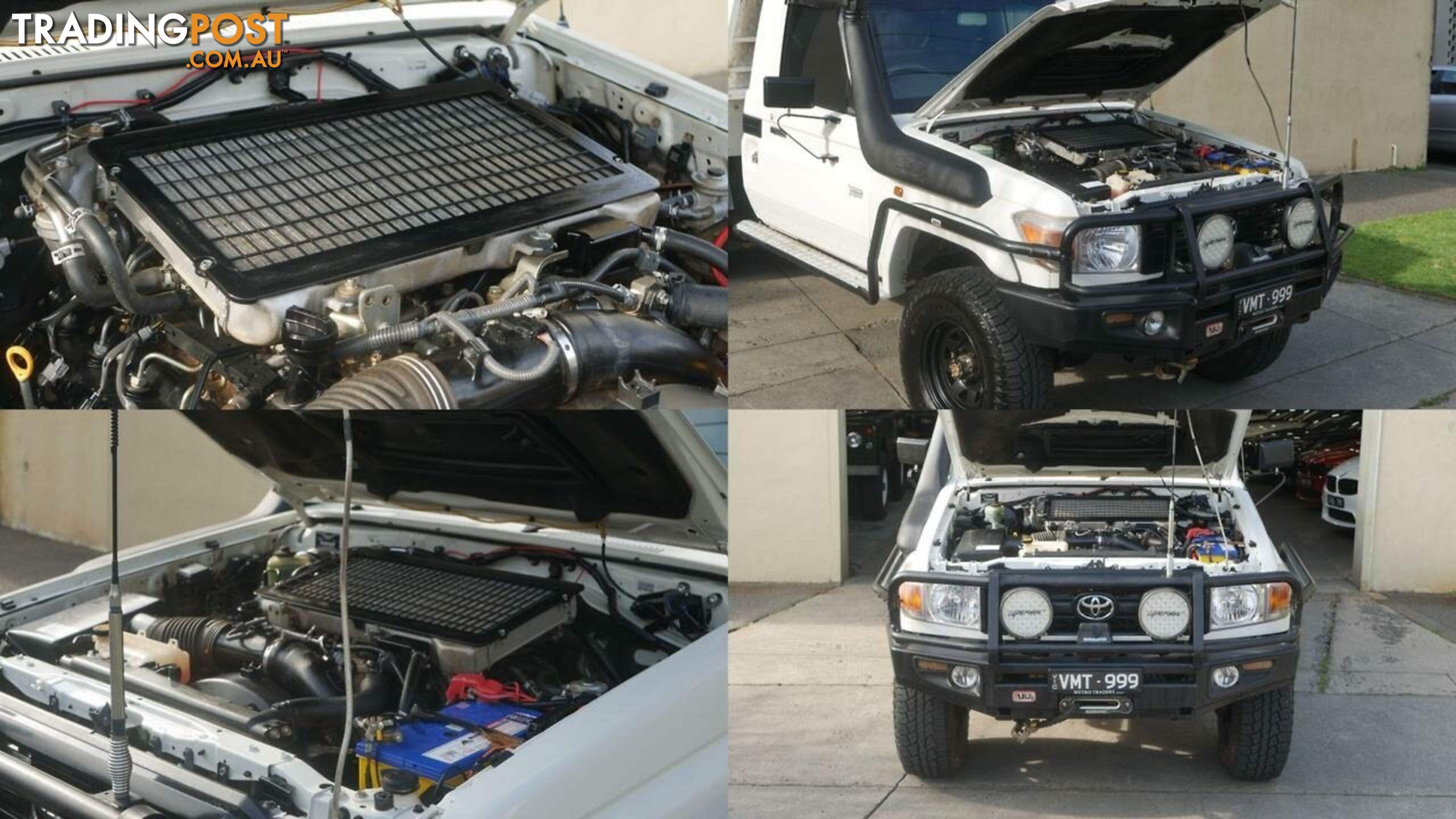 2012 Toyota Landcruiser  VDJ79R MY13 Workmate Cab Chassis