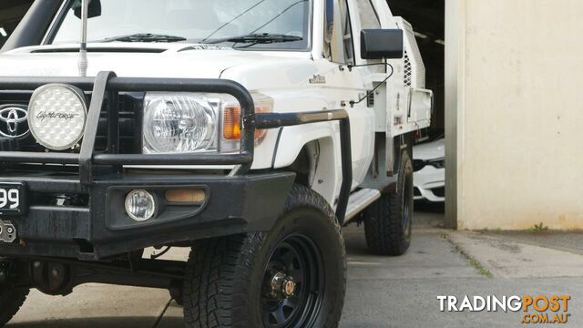 2012 Toyota Landcruiser  VDJ79R MY13 Workmate Cab Chassis