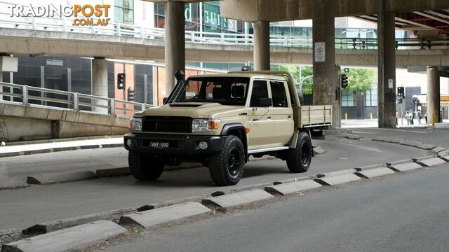 2023 Toyota Landcruiser  VDJ79R GXL Double Cab Cab Chassis