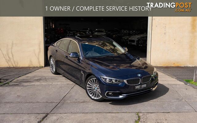 2018 BMW 4 Series F36 LCI 420i Gran Coupe Luxury Line Hatchback