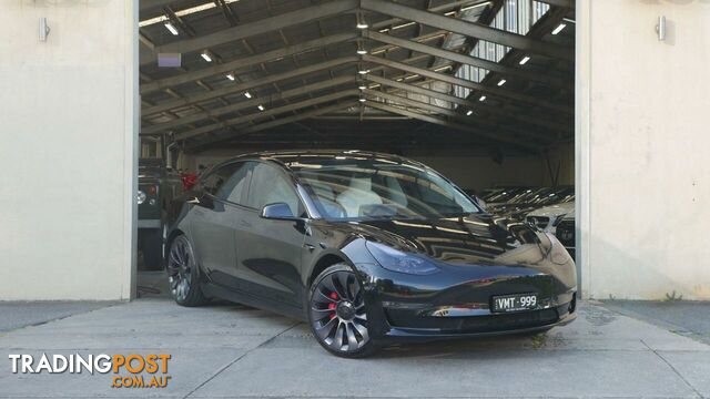 2022 Tesla Model 3  MY22 Performance AWD Sedan