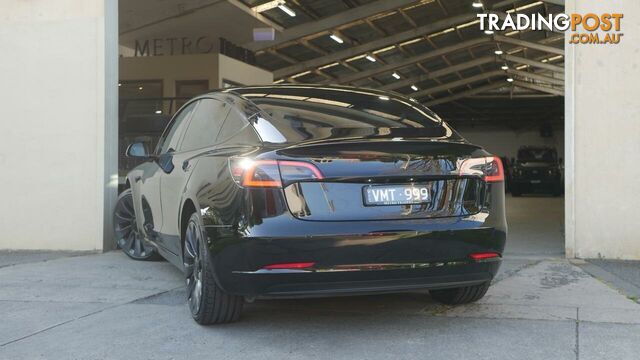 2022 Tesla Model 3  MY22 Performance AWD Sedan