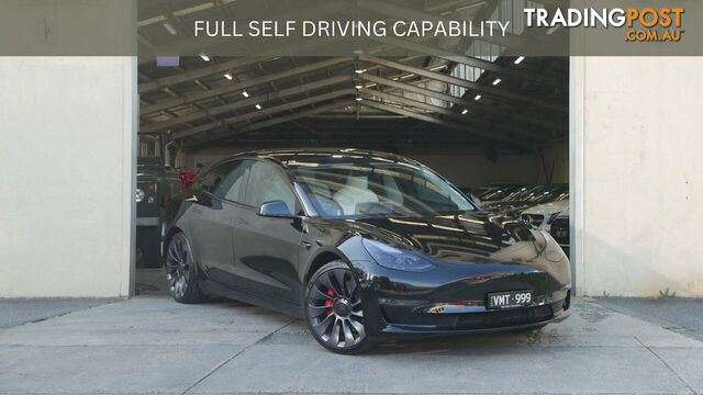 2022 Tesla Model 3  MY22 Performance AWD Sedan