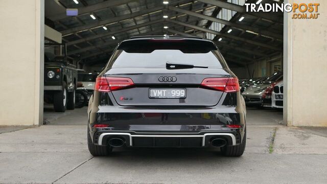 2018 Audi RS 3  8V MY18 Sportback S Tronic Quattro Hatchback