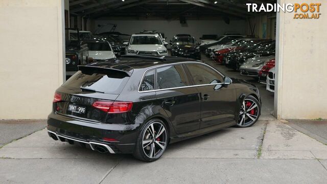 2018 Audi RS 3  8V MY18 Sportback S Tronic Quattro Hatchback