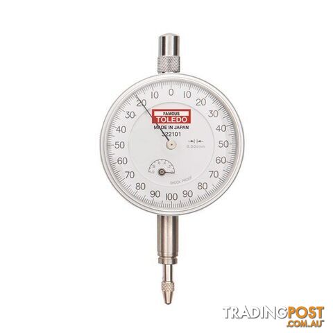 Toledo Dial Gauge 0.001x1mm Metric Analogue SKU - 322101