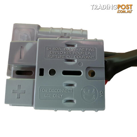 50 amp Anderson Plug Splitter Single to Double Plug SKU - BB-3x50ampSplitter