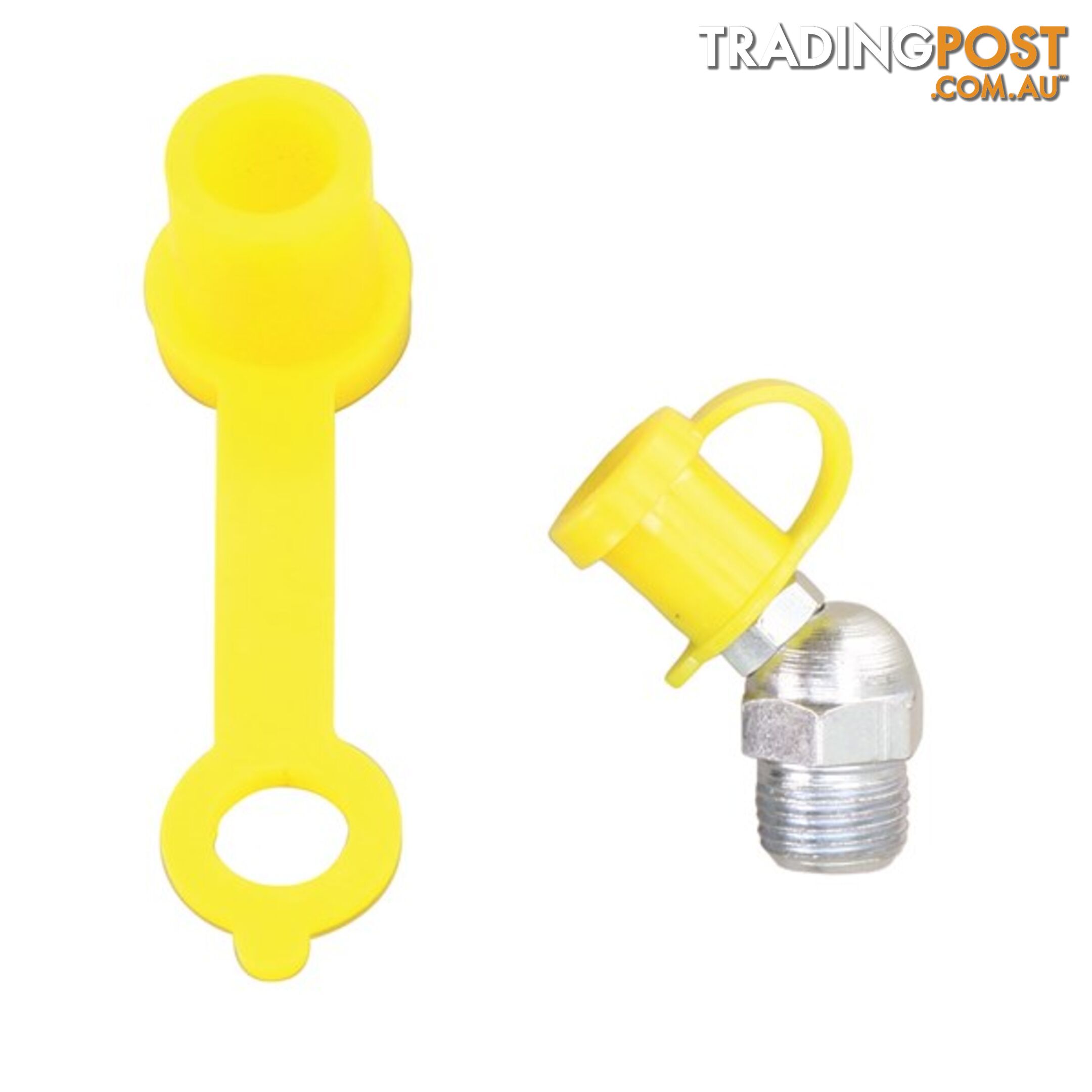 Toledo Grease Nipple Protective Caps  - Yellow 50 Pack SKU - 305395