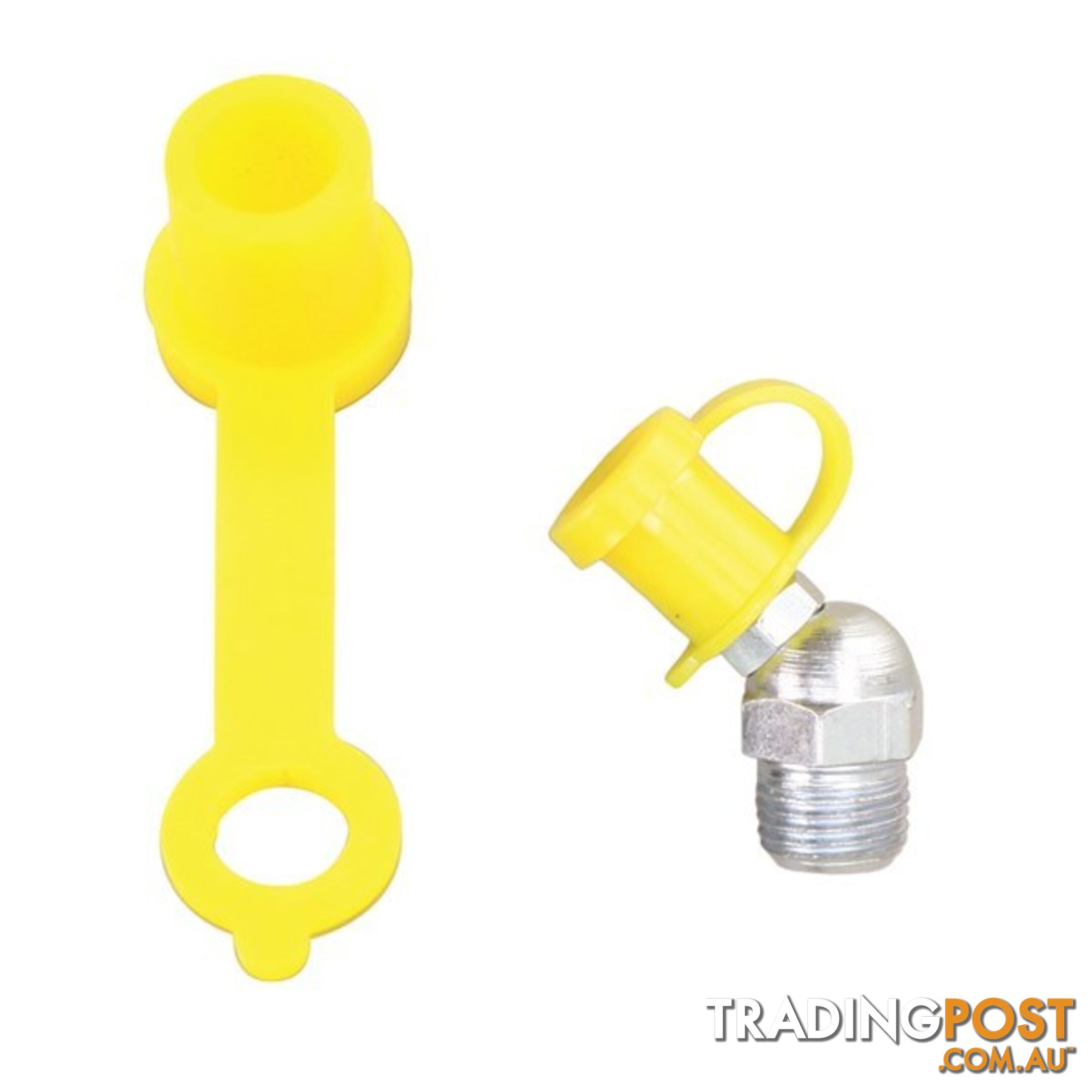 Toledo Grease Nipple Protective Caps  - Yellow 50 Pack SKU - 305395