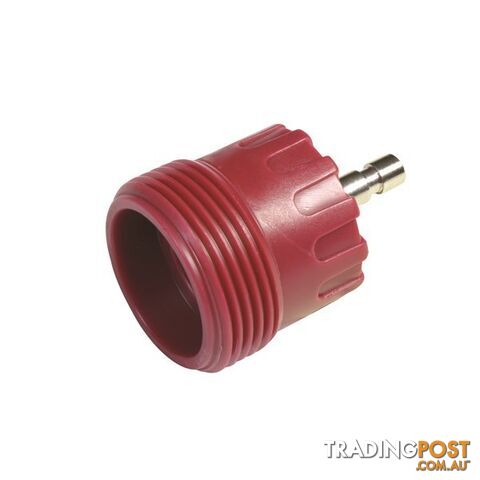 Radiator Cap Pressure Tester Adaptor  - Red M48 Screw SKU - 308355