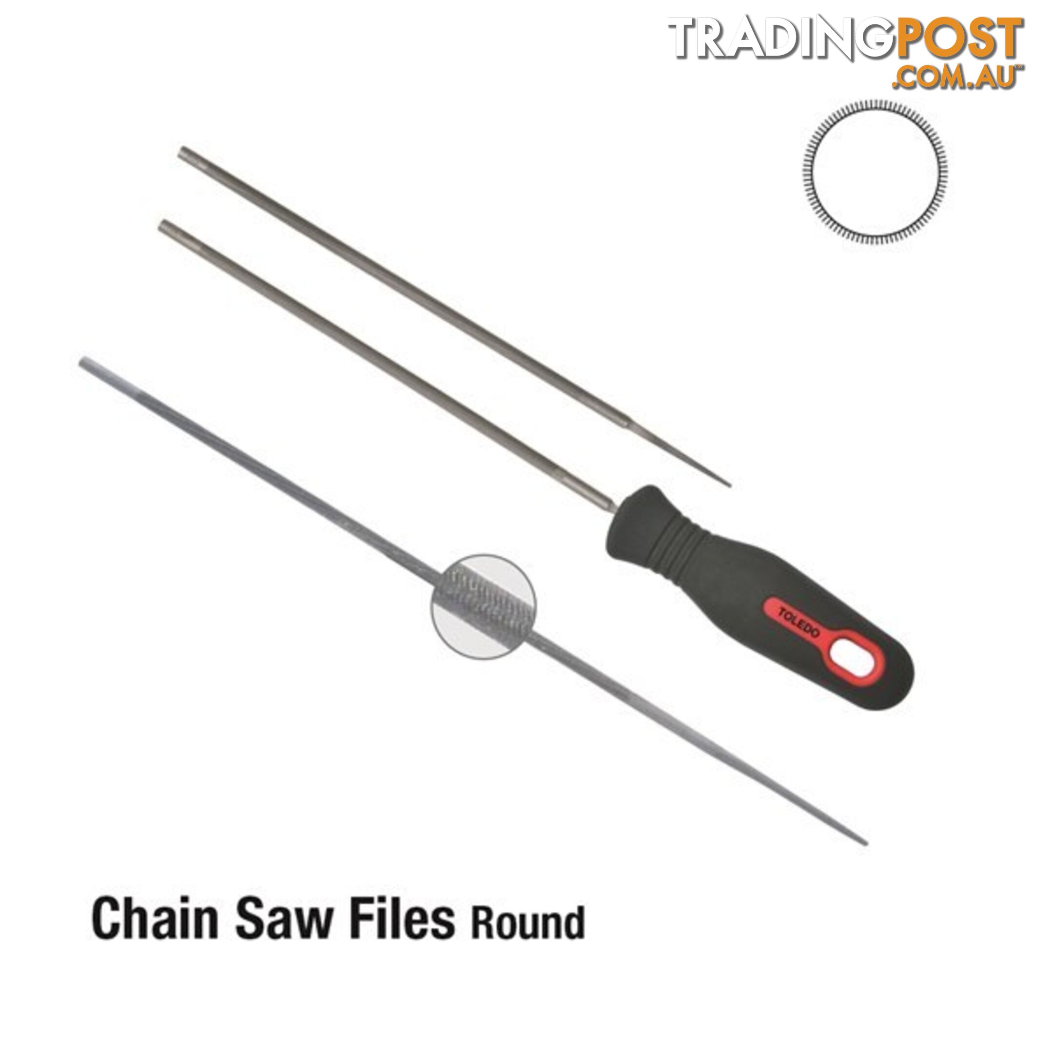 Toledo Chain Saw File  - 4.8mm SKU - 08CH1202CD