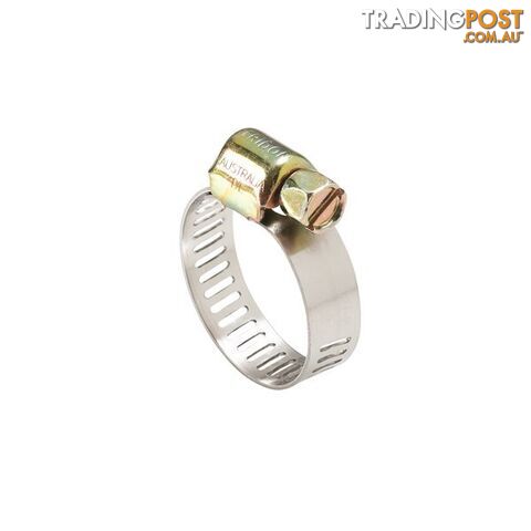 Tridon Part S. Steel Hose Clamp 40mm â 57mm Micro Perforated Band 10pk SKU -...