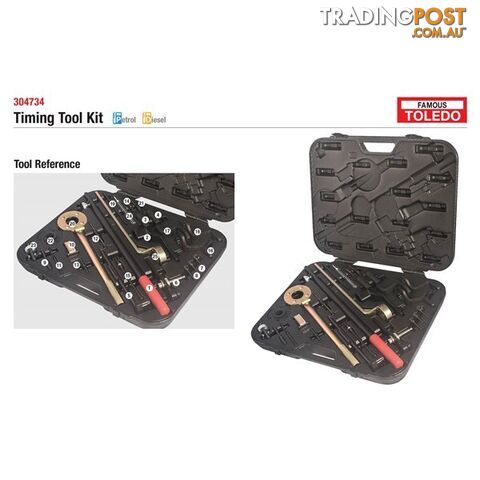 Toledo Timing Tool Kit  - Suitable for Subaru, Honda, Hyundai, Mazda SKU - 304734