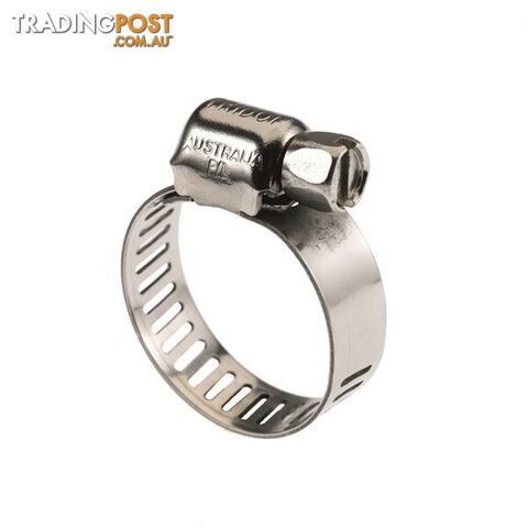 Tridon Full S. Steel Hose Clamp 22mm â 45mm Micro Perforated Band 10pk SKU -...