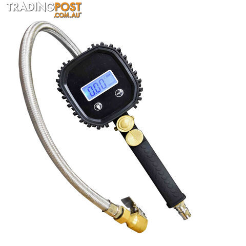 Pro-Tyre Digital Tyre Inflator 8pc Set with LED Torch SKU - PY20103