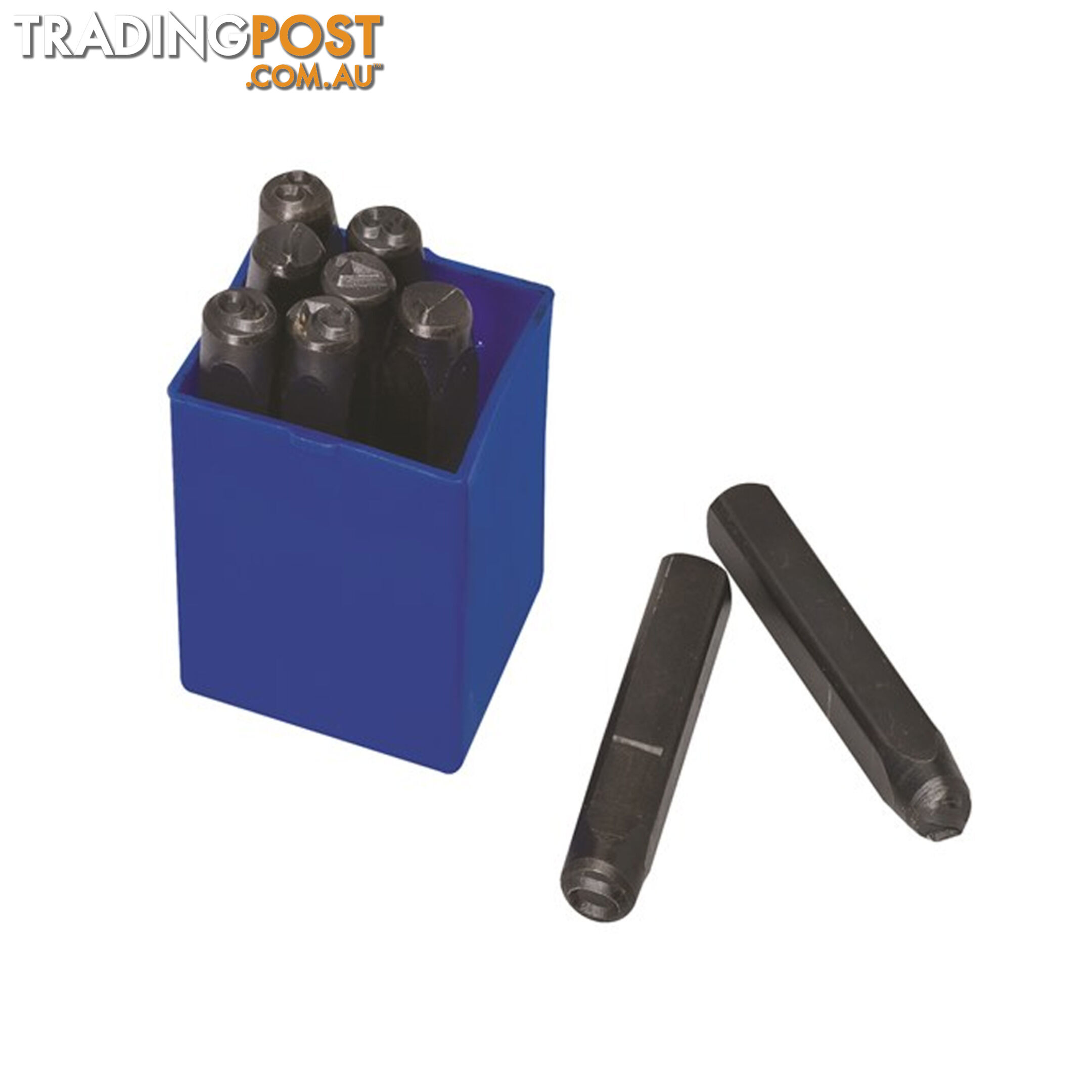 Toledo Number Punch Set 6mm (1/4 ") 9pc SKU - 301617