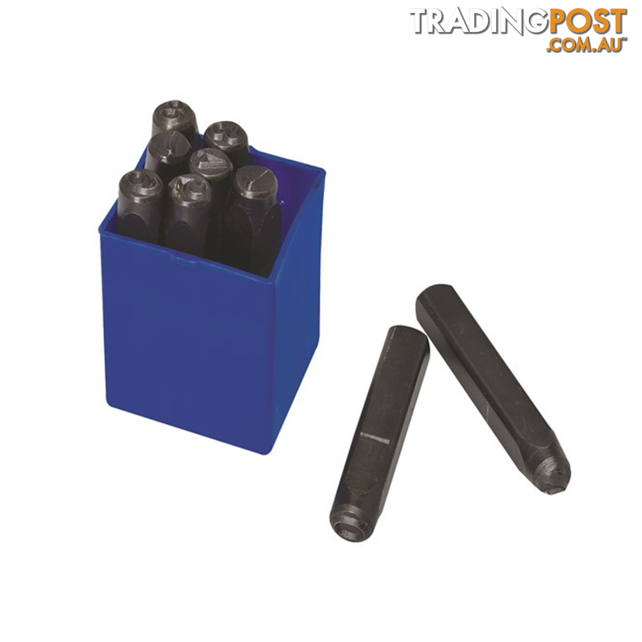 Toledo Number Punch Set 6mm (1/4 ") 9pc SKU - 301617