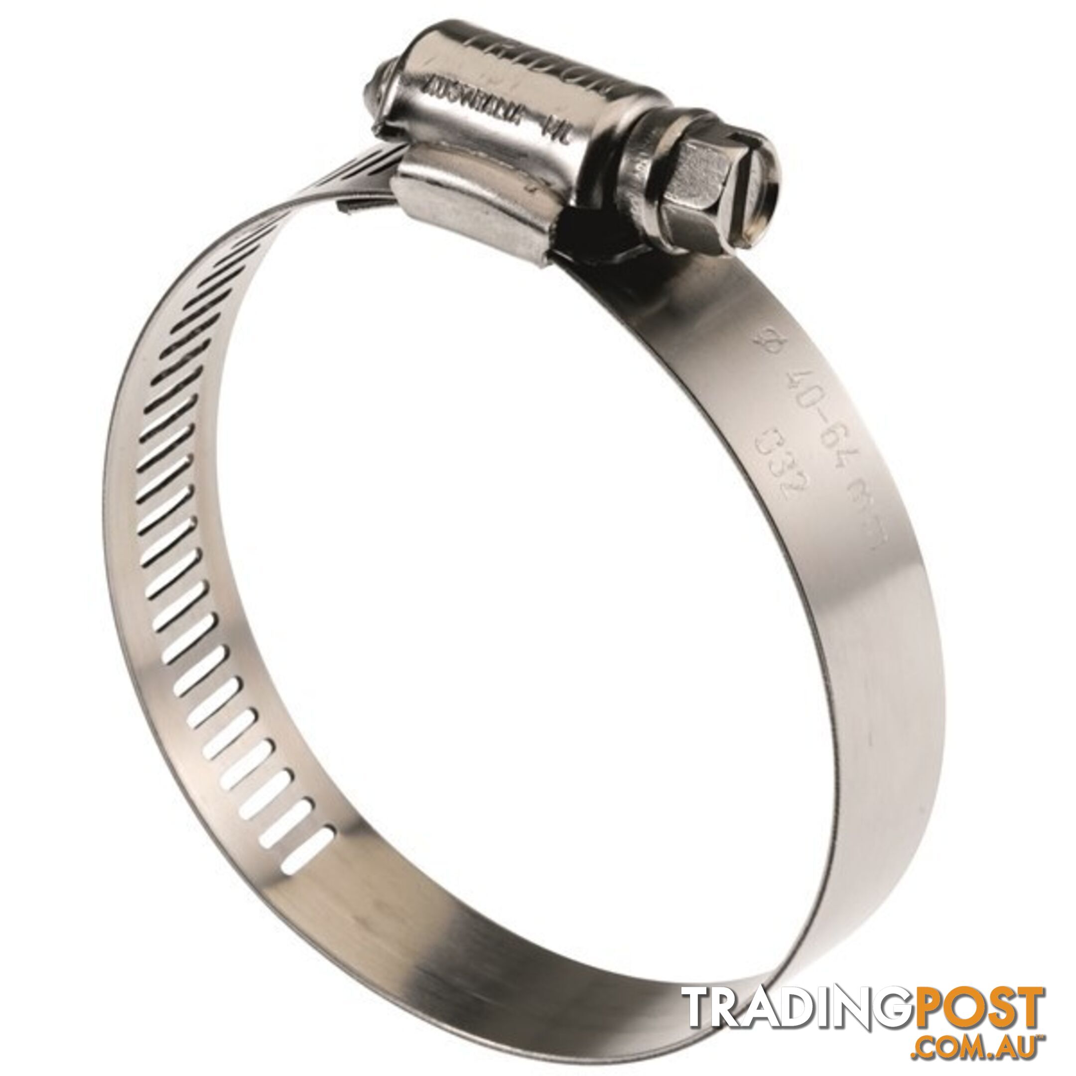 Tridon Full S. Steel Hose Clamps 222mm â 273mm Perforated Band 10pk SKU - HAS164