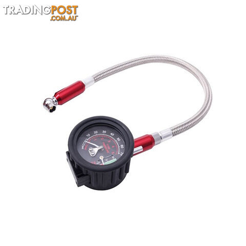 Bike Service Tyre Pressure Dial Gauge SKU - BS80086