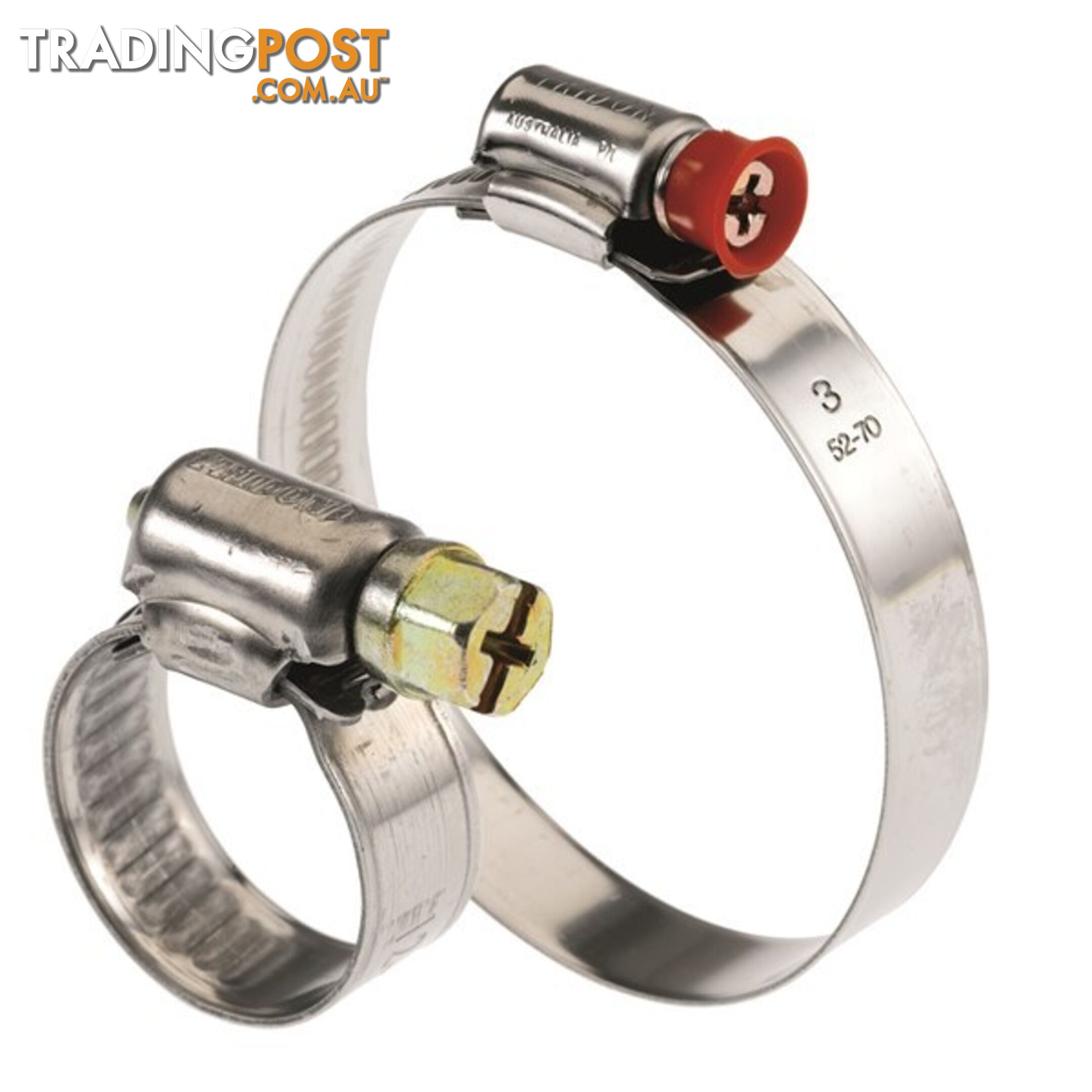 Tridon Part S.S Hose Clamp 9.5mm-12mm Multi Purpose Solid Micro Band 10pk SKU - MP000P