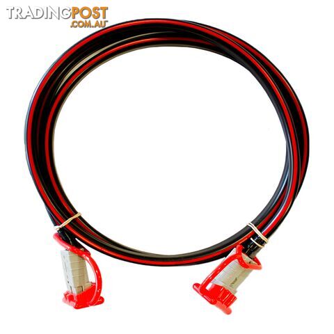 12v Extension x 0.5m  - 8 B S Dual Core, 50amp Connectors   Dust Caps SKU - BB-50ampandotoando0.5m-1