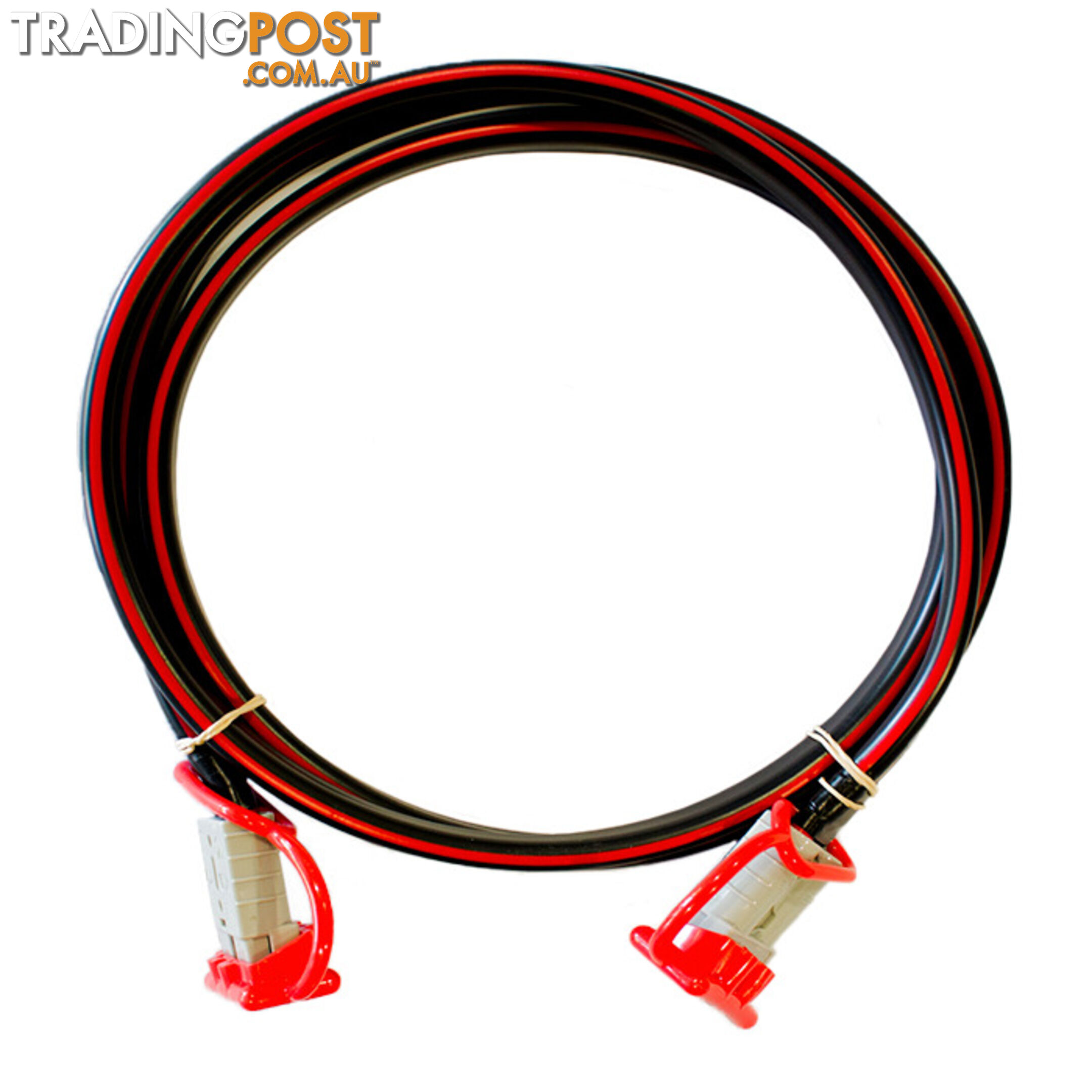 12v Extension x 0.5m  - 8 B S Dual Core, 50amp Connectors   Dust Caps SKU - BB-50ampandotoando0.5m-1