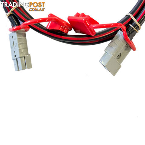 12v Extension x 0.5m  - 8 B S Dual Core, 50amp Connectors   Dust Caps SKU - BB-50ampandotoando0.5m-1