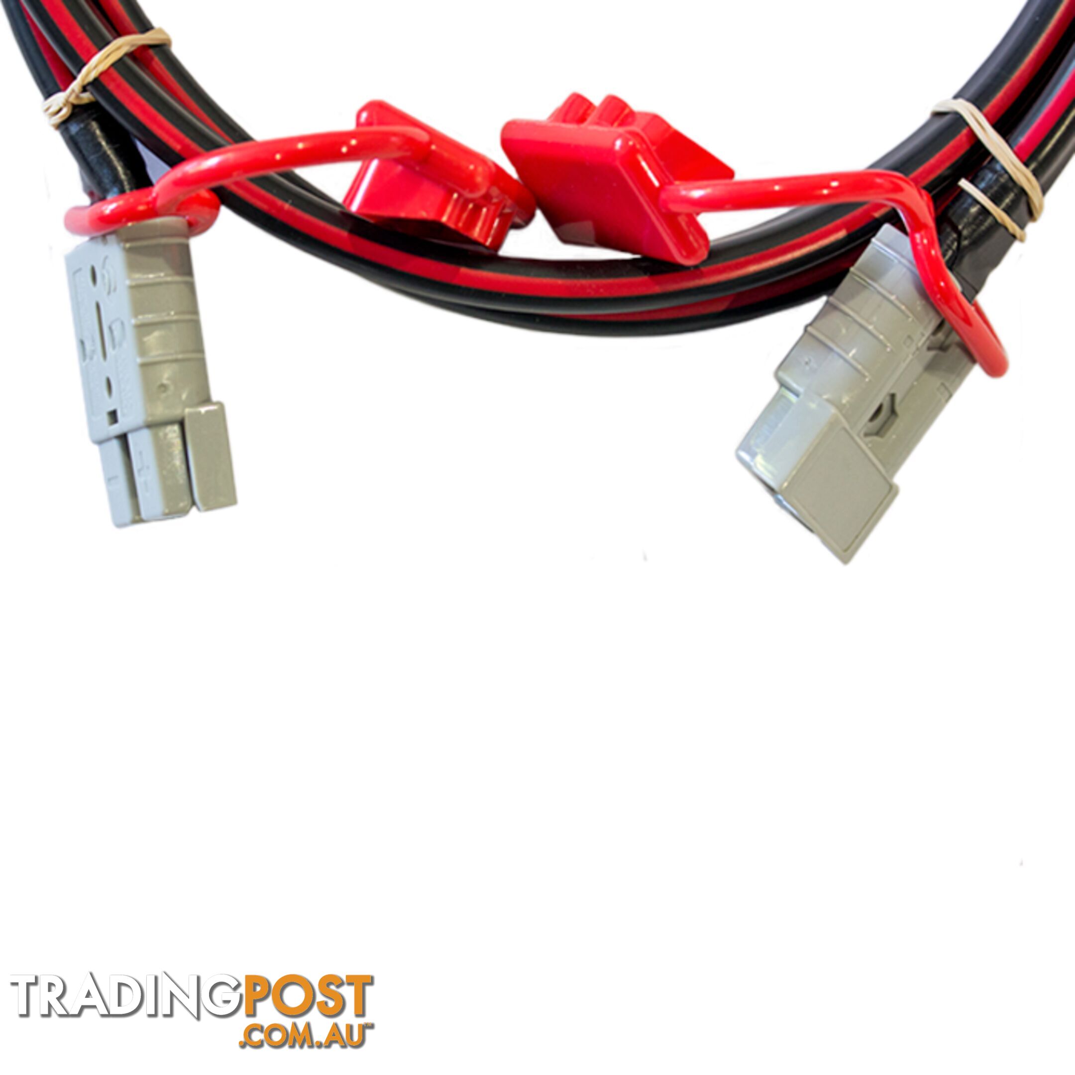 12v Extension x 0.5m  - 8 B S Dual Core, 50amp Connectors   Dust Caps SKU - BB-50ampandotoando0.5m-1