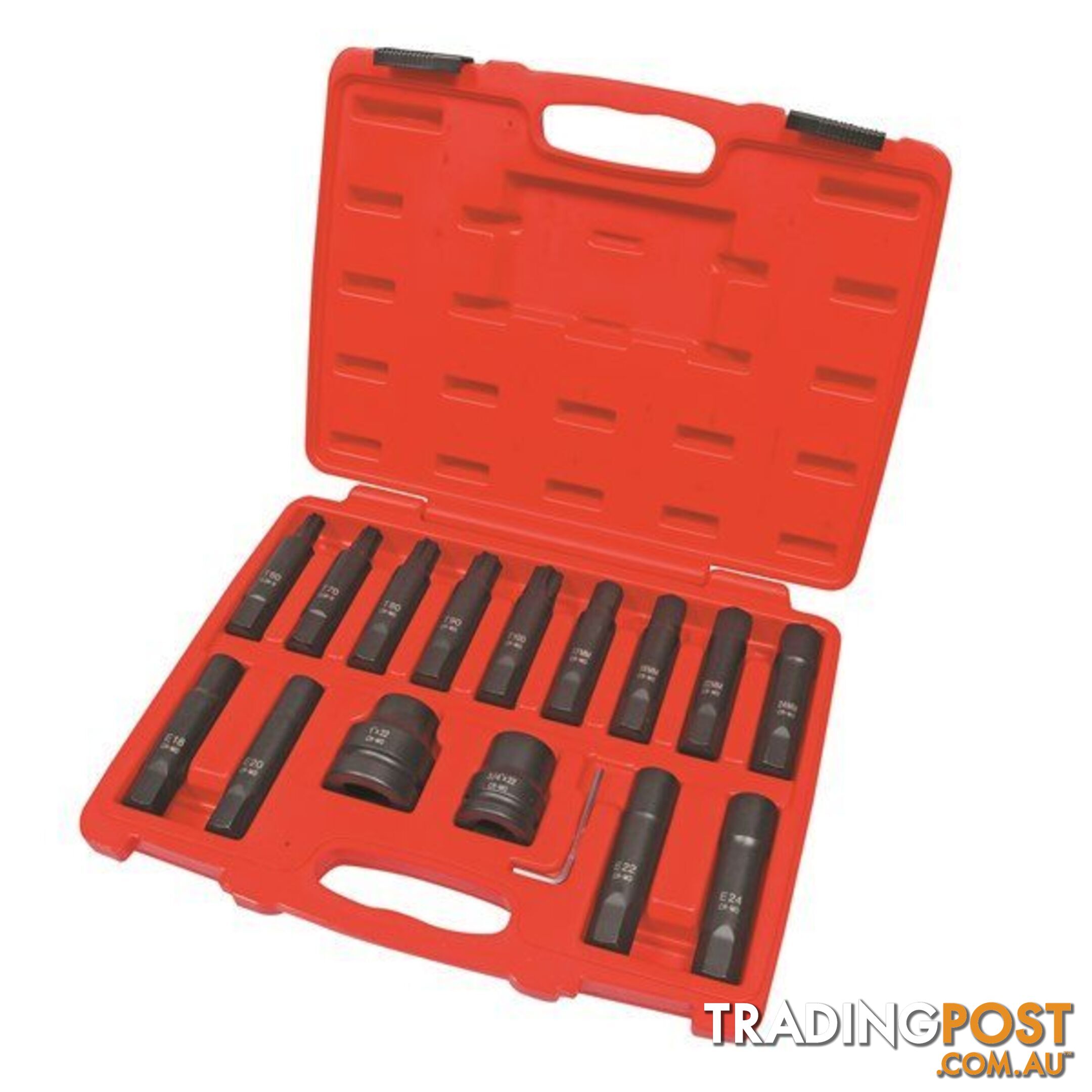 Toeldo Insert Bit Socket Master Set 16 Pc SKU - 301981