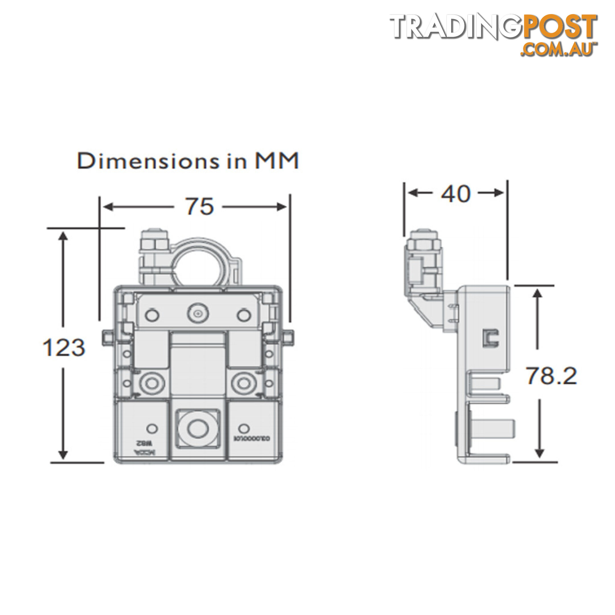 Prolec Power Distribution Unit 3 Way (2 Midi   1 Mega) SKU - 11