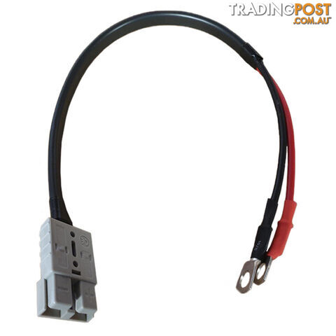 500mm x 8 B S (7.56mm2) 50amp Connector to 2 x Cable Lugs SKU - BB-10113