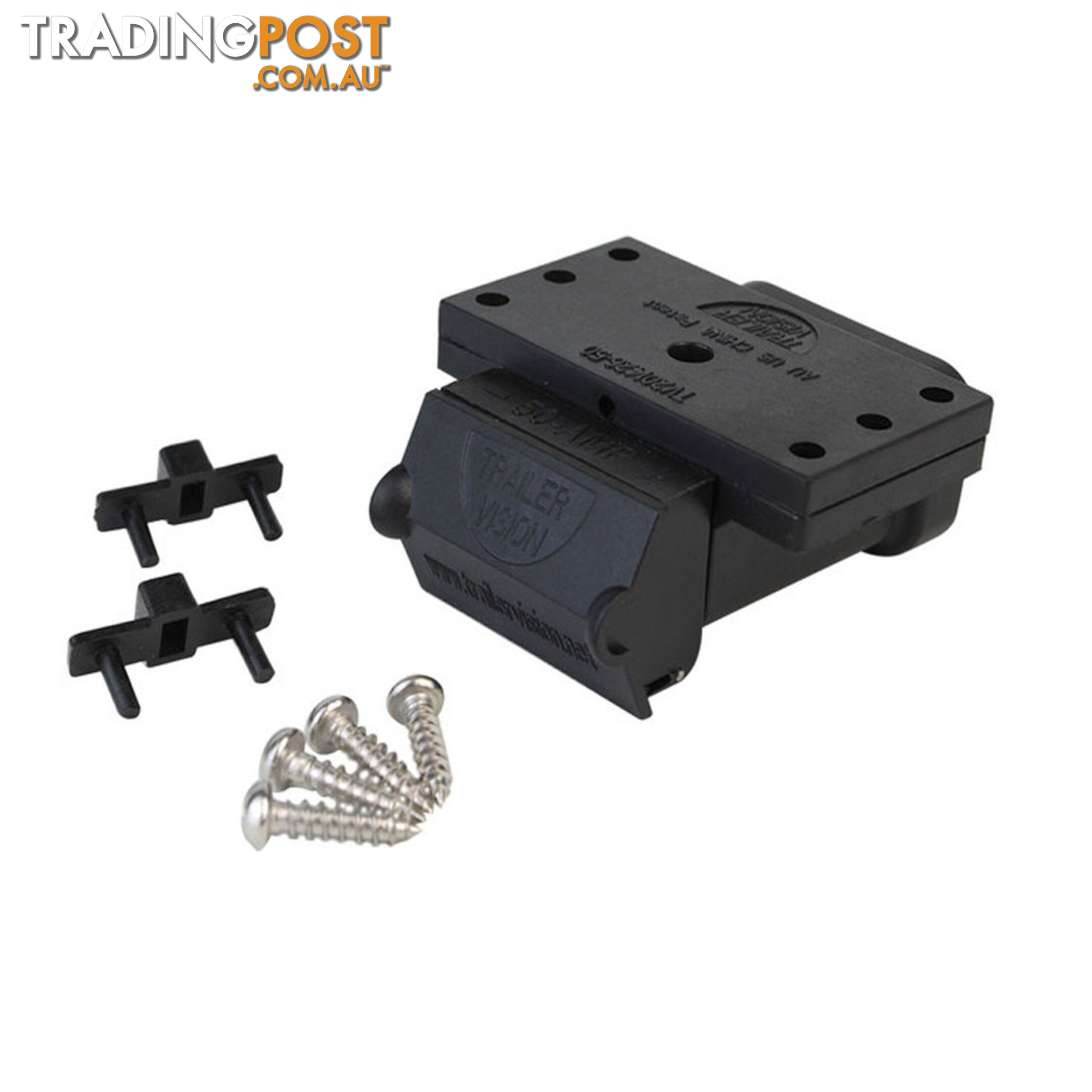 Tailer Vision 120 amp Anderson Plug Surface Mounting Kit Assembly with LED SKU - TV201426-120