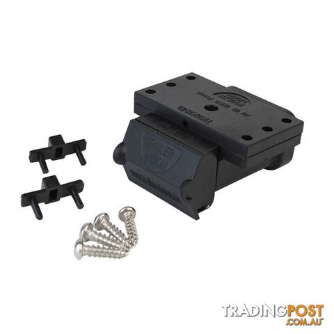 Tailer Vision 120 amp Anderson Plug Surface Mounting Kit Assembly with LED SKU - TV201426-120