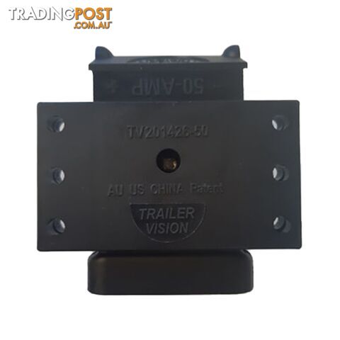 Tailer Vision 120 amp Anderson Plug Surface Mounting Kit Assembly with LED SKU - TV201426-120