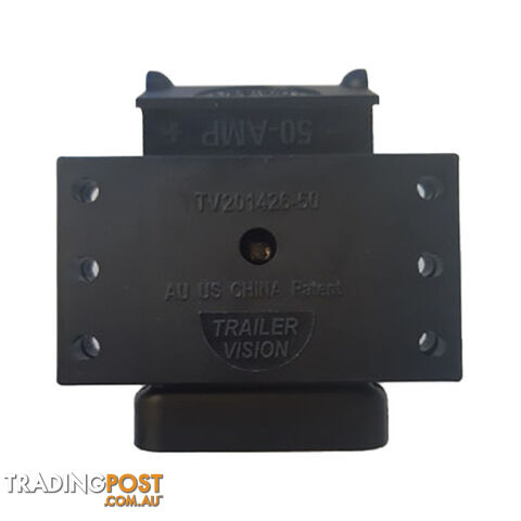 Tailer Vision 120 amp Anderson Plug Surface Mounting Kit Assembly with LED SKU - TV201426-120