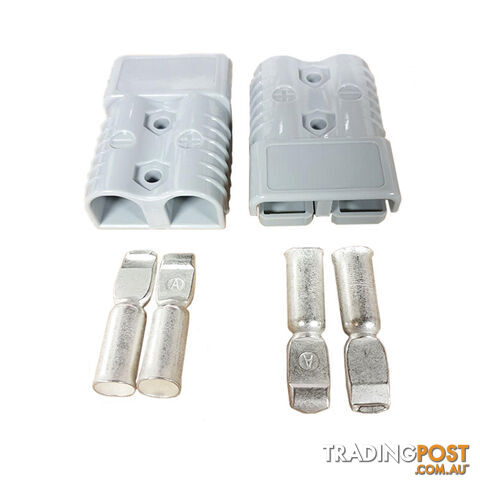 120 amp Anderson Style Plug x 2 (Pair) with Terminals SKU - DC-10045