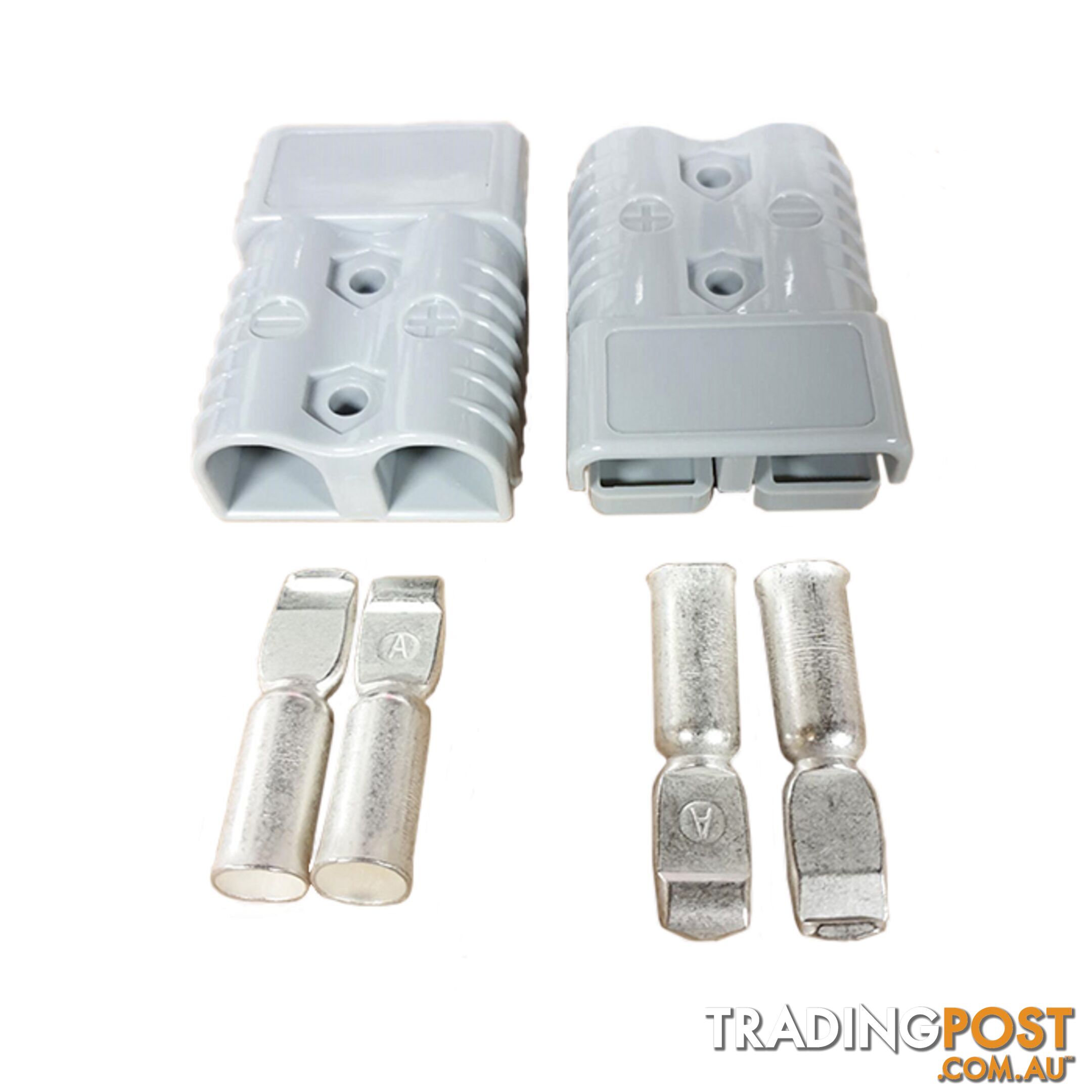 120 amp Anderson Style Plug x 2 (Pair) with Terminals SKU - DC-10045