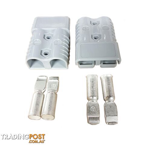 120 amp Anderson Style Plug x 2 (Pair) with Terminals SKU - DC-10045