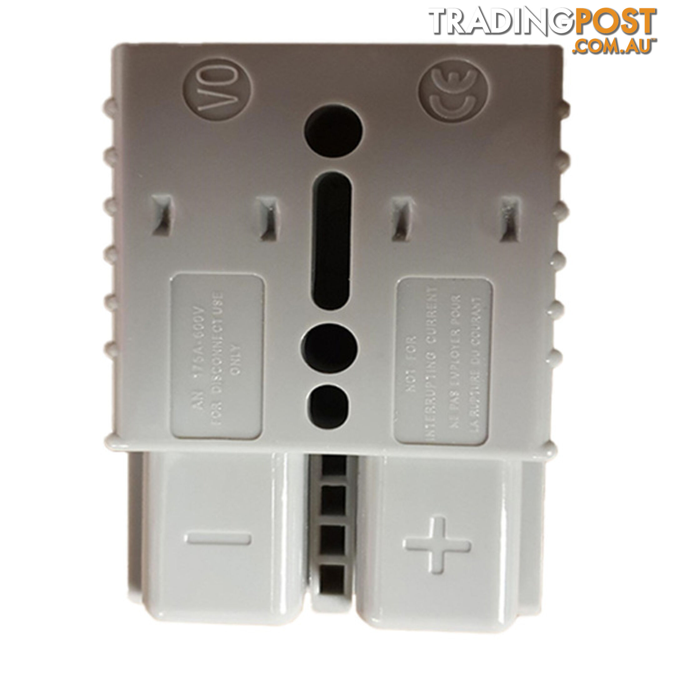 120 amp Anderson Style Plug x 2 (Pair) with Terminals SKU - DC-10045