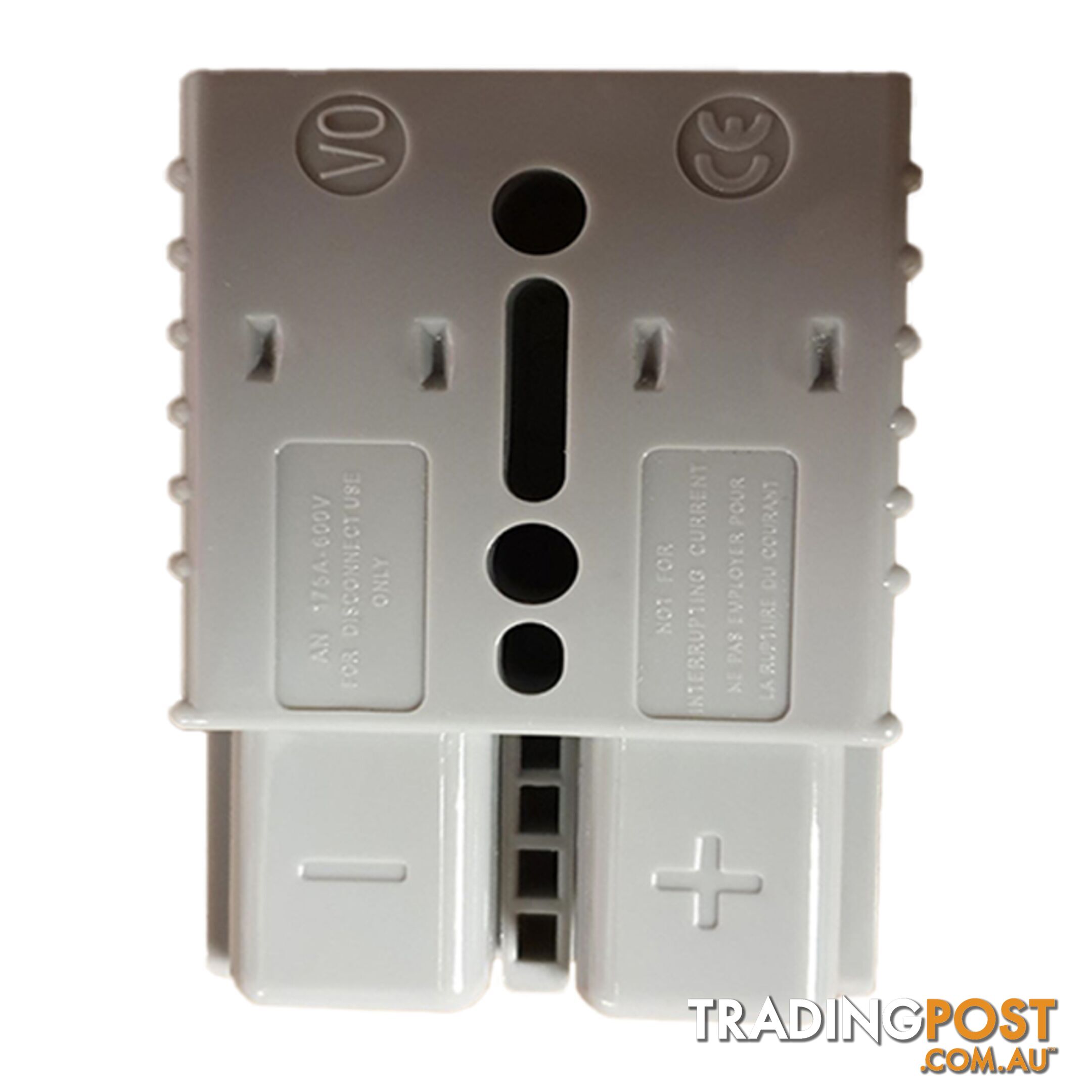 120 amp Anderson Style Plug x 2 (Pair) with Terminals SKU - DC-10045