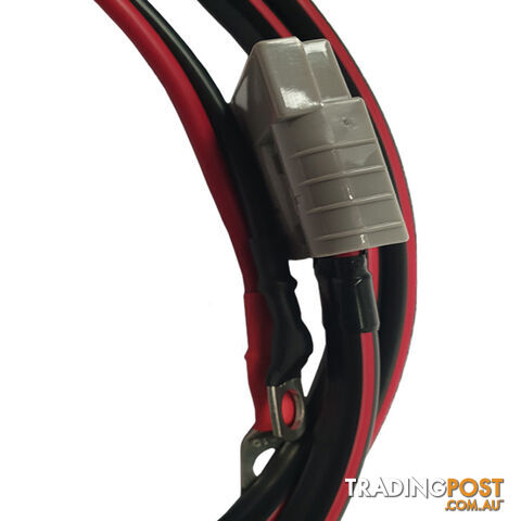 12v 50 amp Extension Lead 8 B S x 2m, 50a Resettable Fuse SKU - 8BSx2mFusedBattLug50ampAndo