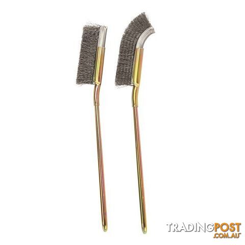 Toledo Steel Bristles Cleaning Brush Set 2 Pc SKU - 301001