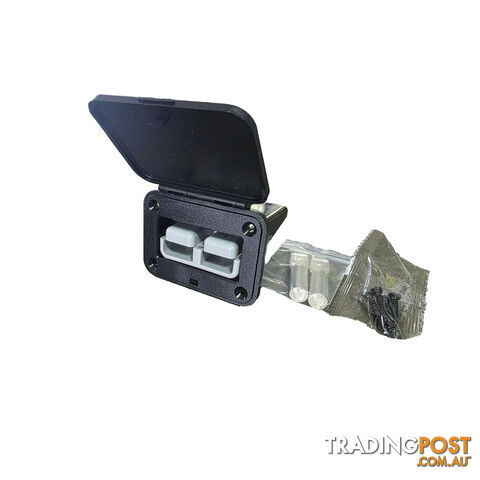 Blue Bar Anderson Plug Panel Mount Kit with Flip Cover â 120A / 175A