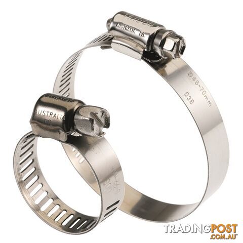 Tridon Full 316 S. Steel Hose Clamp 146mm â 197mm 10pk SKU - H316-116