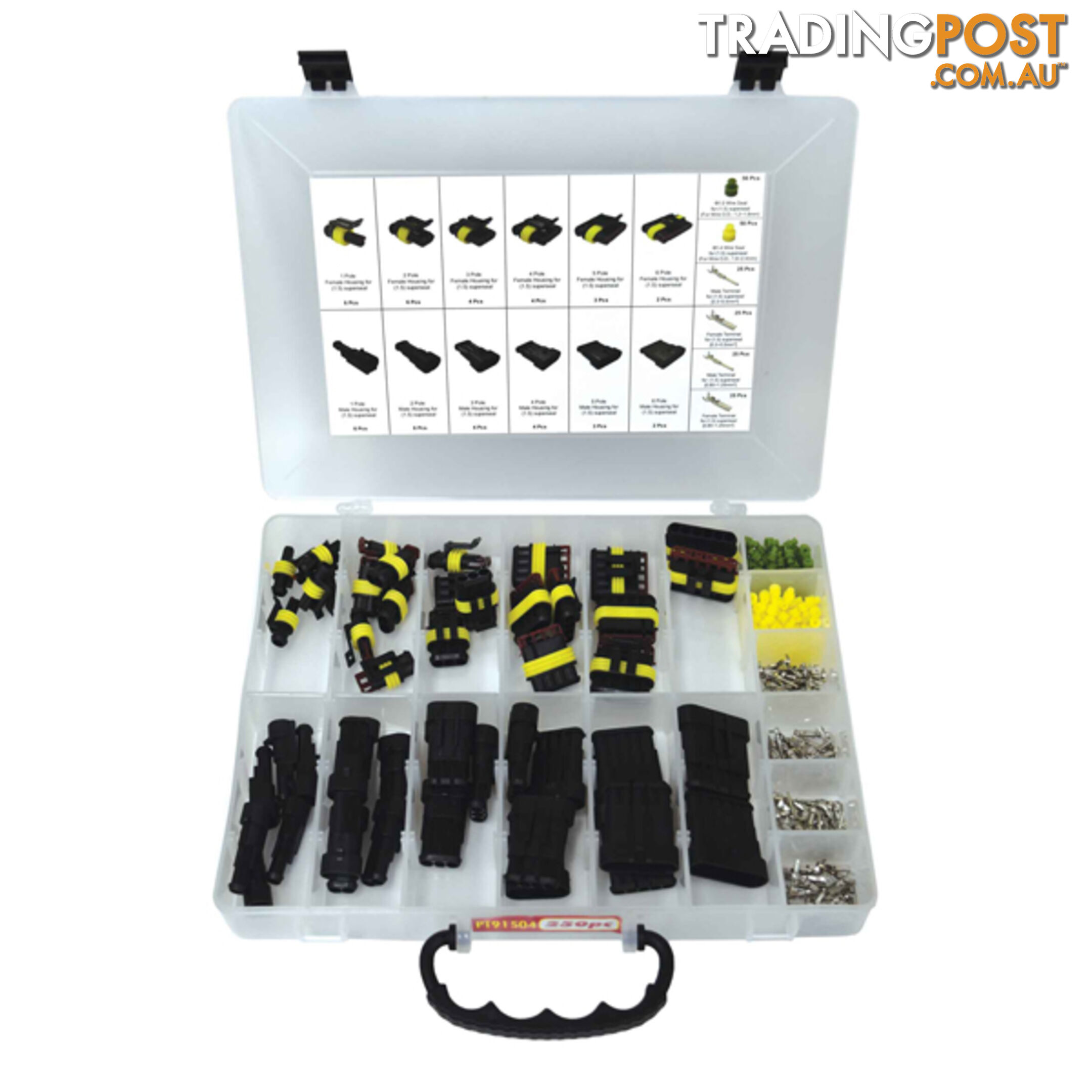 250pc 1.5 Superseal Wire Connector Assortment Kit SKU - 10363